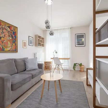 Apartment Sunset & Beige Oasis - 1Br & Balcony - Kazimierz