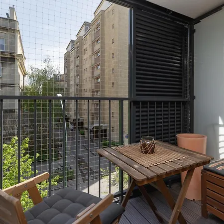 Apartment Sunset & Beige Oasis - 1Br & Balcony - Kazimierz Krakau